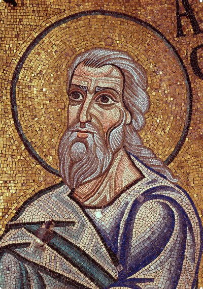 The Prophet Habakkuk (detail) by Byzantine School