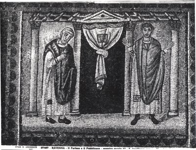 Parable of the Pharisee and the Tax Collector by Byzantine School