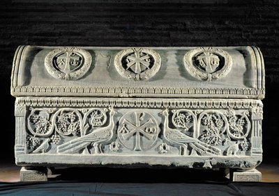 Sarcophagus of Bishop Theodore by Byzantine School