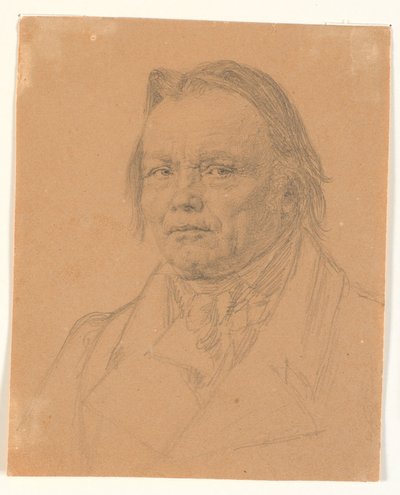 Portrait of Regiment Veterinarian J.C. Freund by C.A. Jensen