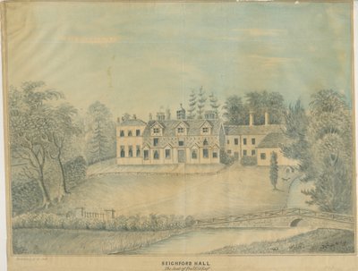 Seighford Hall by C.B Ash