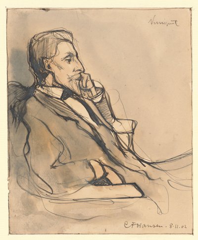 Portrait of Cornelis van Rooyen by C.F. Hansen