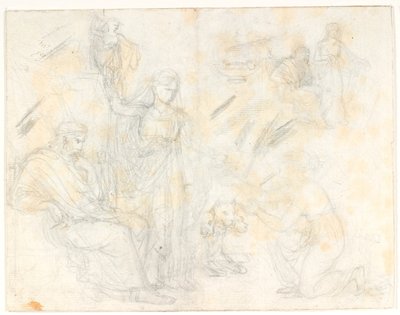 Psyche Receiving the Flask from Proserpina by C.G. Kratzenstein Stub