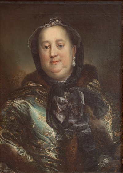 Portrait of Duchess Antoinette Amalie of Brunswick-Wolfenbüttel by C.G. Pilo