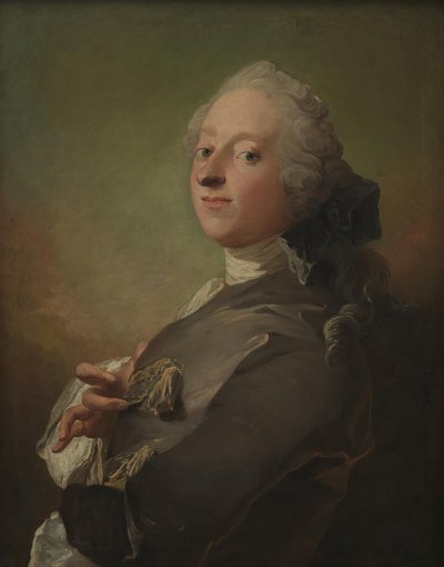 Portrait of Royal Court Apothecary Johann Gottfried Becker by C.G. Pilo