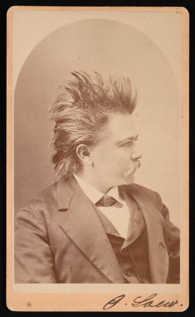 Portrait of Oscar Loew, Circa 1876 by CH McCallister