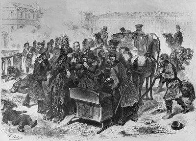 Assassination of Czar Alexander II in St Petersburg, March 13 by J.B. and Brown J. Rowbotham