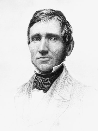 Portrait of Charles Goodyear (1800-1860), American chemist and inventor who developed vulcanized rubber, engraving by J.B. and Brown J. Rowbotham