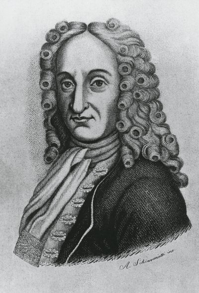 Portrait of Pietro Antonio Michelotti, Italian physician and iatromathematician, engraving by Schiavonetti by J.B. and Brown J. Rowbotham