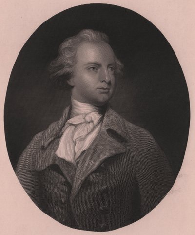 Portrait of Sir Abraham Hume, Second Baronet, engraving by G Stodard from painting by Joshua Reynolds, Virtue and Co Publisher, London, circa 1860 by J.B. and Brown J. Rowbotham