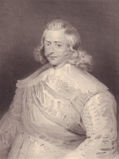 Portrait of Spanish Cardinal and General Ferdinand of Habsburg by J.B. and Brown J. Rowbotham