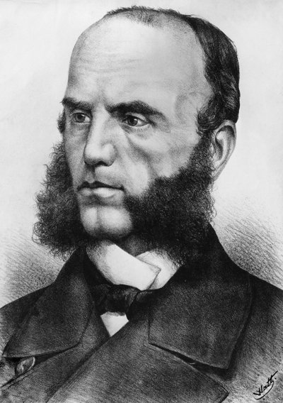 Portrait of Wilhelm von Tegetthoff by J.B. and Brown J. Rowbotham