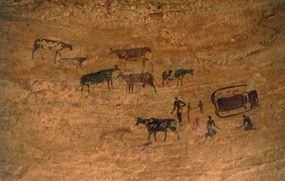 Scene of Daily Life with Livestock by J.B. and Brown J. Rowbotham