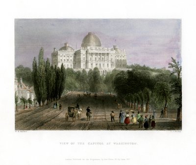 View of the Capitol at Washington, USA by CJ Bentley