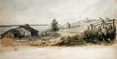 Fort Henry, Kingston, Ontario, Canada, 8th September 1832 by C.J. Gibson