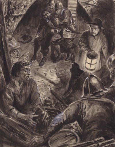 Arrest of Guy Fawkes and his co-conspirators by C.L. Doughty