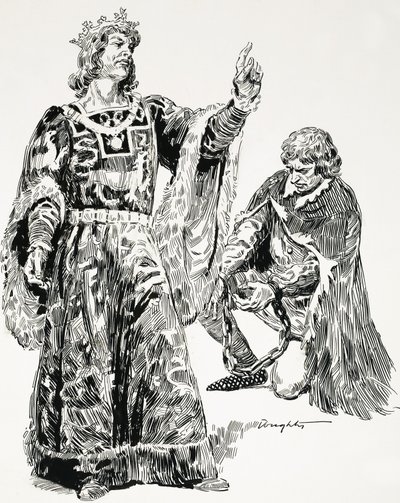 Edward the Third seized Roger Mortimer and brought him to London in chains by C.L. Doughty