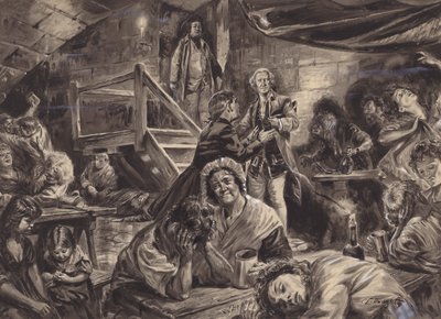 English prison scene by C.L. Doughty