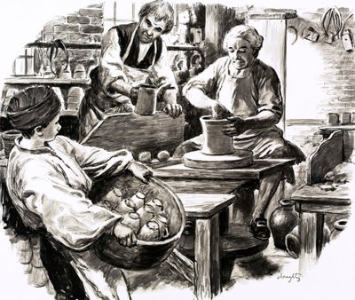 Josiah Wedgwood was apprenticed into the family pottery business by C.L. Doughty