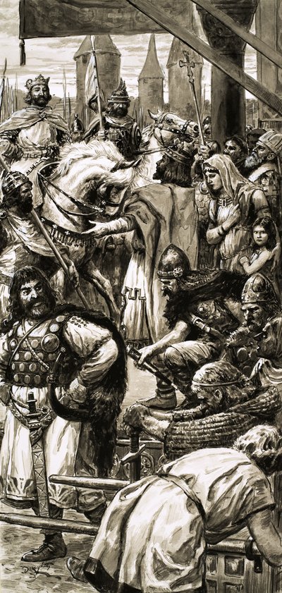 King Wenceslas of Bohemia made peace with the Germans under Henry the First by C.L. Doughty