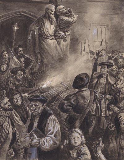 Martyrdom of Ridley and Latimer by C.L. Doughty