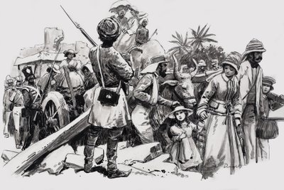 Relief of the Siege of Lucknow by C.L. Doughty