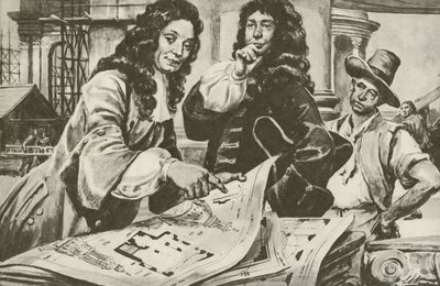 Sir Christopher Wren, the architect of St Paul