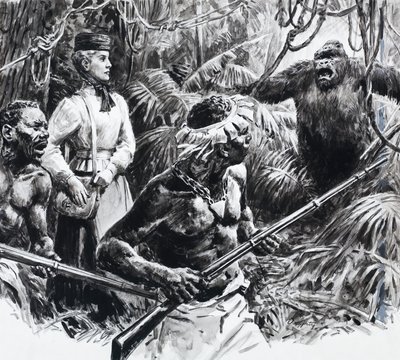 The explorer Mary Kingsley in Africa by C.L. Doughty