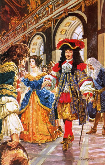 The French Court at Versailles by C.L. Doughty