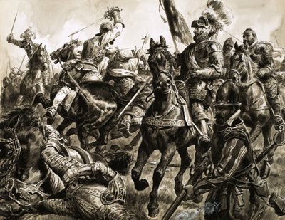 Unidentified Battle Scene by C.L. Doughty