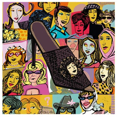 Sabot and Faces by COSTANZA FAVERO