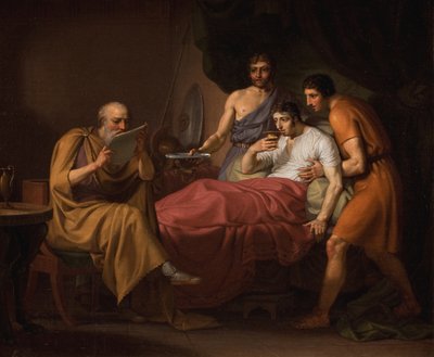Alexander the Great on his Sickbed by Christoffer Wilhelm Eckersberg