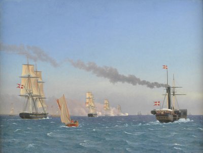 Christian VIII Aboard His Steamship 