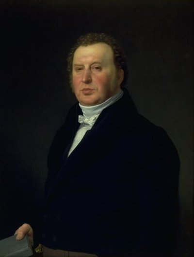 Police Surgeon Johan Frederik Rost. The Artist