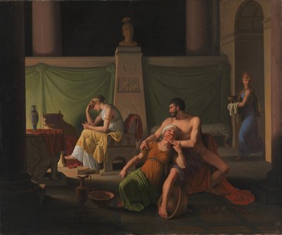 The Return of Ulysses. Scene from Homer