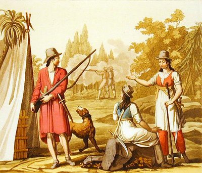 A group of men and women from the Antilles by C. Bottigelli