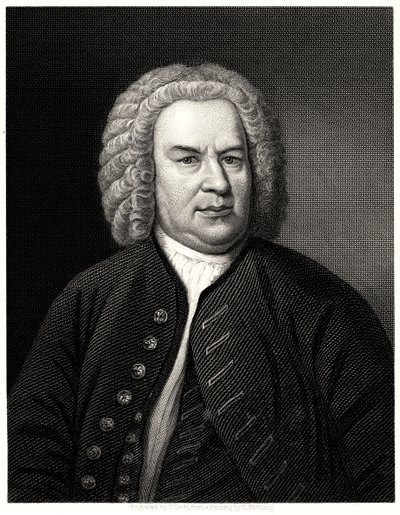 Johann Sebastian Bach by C. Cook