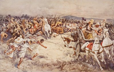 The Battle of Issus, Illustration from 