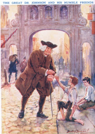 The Great Dr Johnson and His Humble Friends by C. Dudley Tennant
