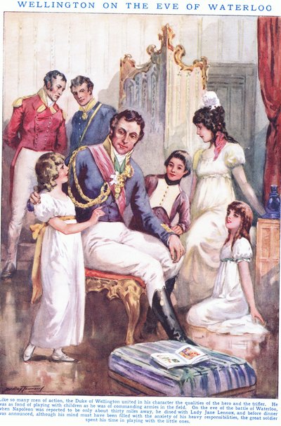 Wellington on the Eve of Waterloo AD 1815 by C. Dudley Tennant