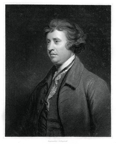 Edmund Burke, Anglo-Irish Statesman, Author, Orator, Political Theorist, and Philosopher, 1834 by C. E. Wagstaff