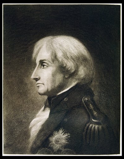 Lord Nelson at Merton House in early September 1805 by C. John Mayle Whichelo