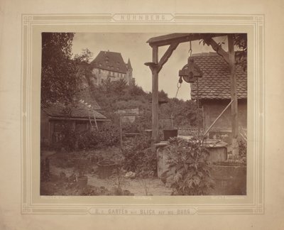 Heidelberg - View of the Castle from the Garden by C. M. Eckert