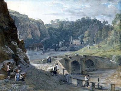 View on the Elbe by C. Roes