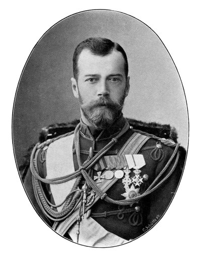 Czar Nicholas II of Russia, 1901 by C. Schutte