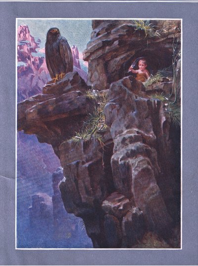 In the midst of inaccessible mountain heights, from The Child of the Air pub. by Duckworth by C. Wilhelm