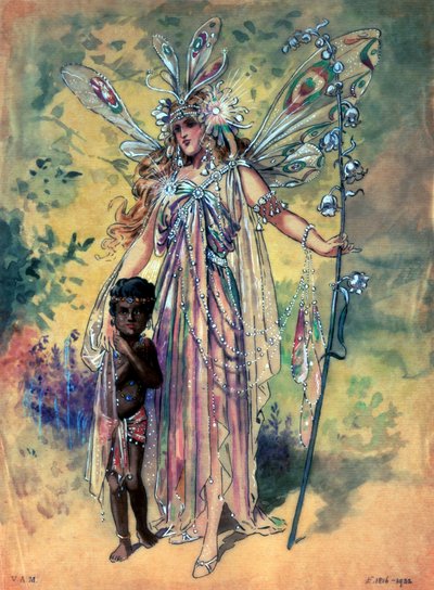 Titania, Costume Design for A Midsummer Night
