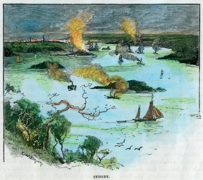 Sydney, New South Wales, Australia, c1885 by C. Wilkinson