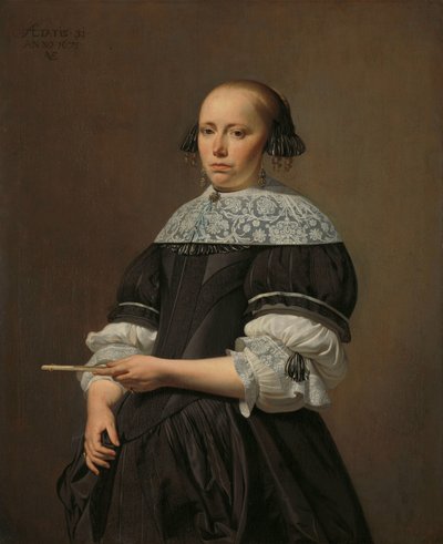 Elisabeth van Kessel (1640-1717), Wife of Willem Jacobsz Baert by Cesar Boetius van Everdingen
