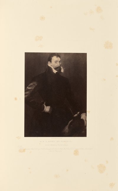 Sir A. More, by Himself by Caldesi and Montecchi
